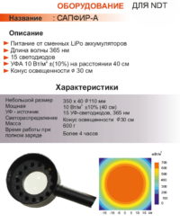 Сапфир-А: УФ-лупа для наблюдения люминесценции
